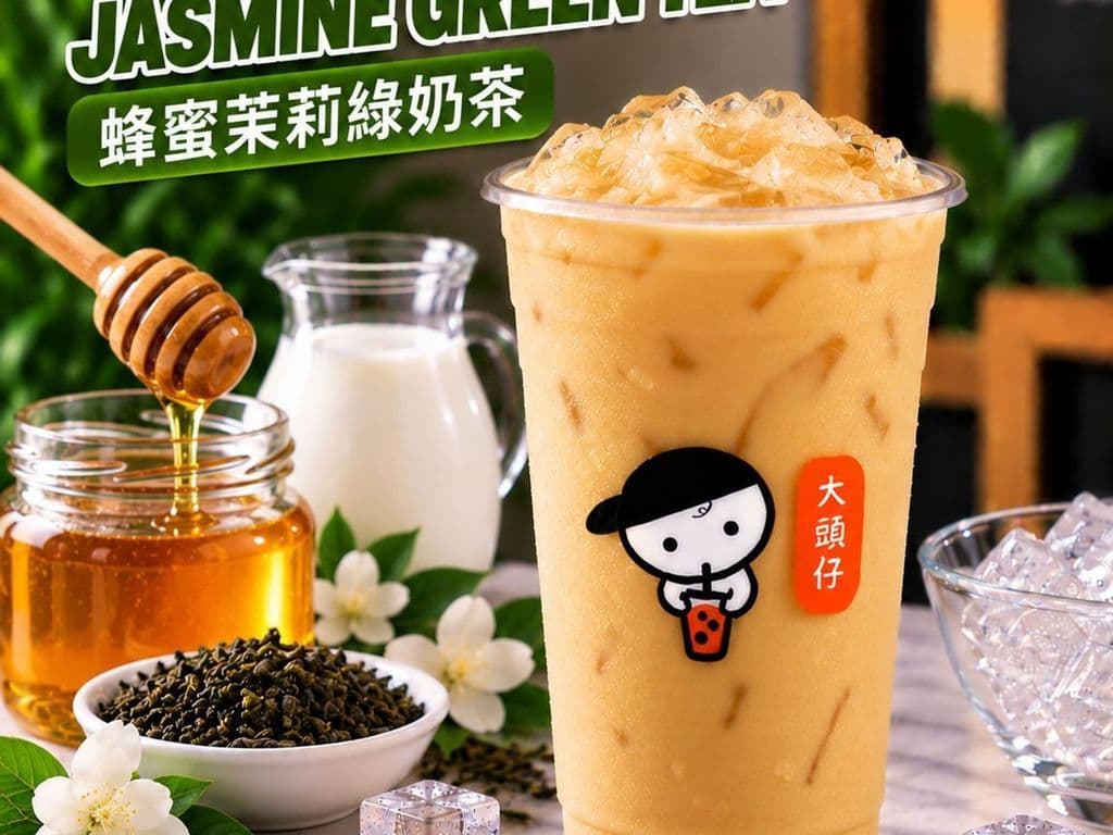 Milky Honey Green Tea (蜂蜜奶綠)