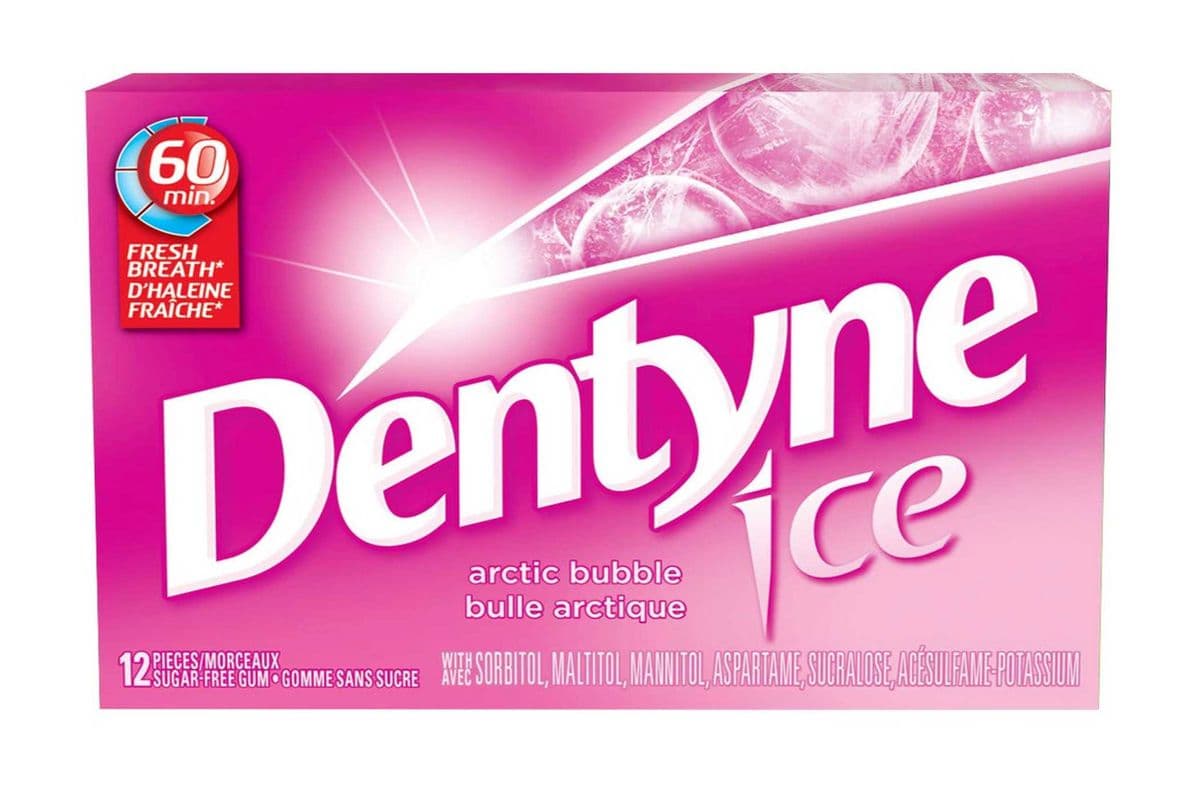 Dentyne Ice (12 pieces) Arctic Bubble