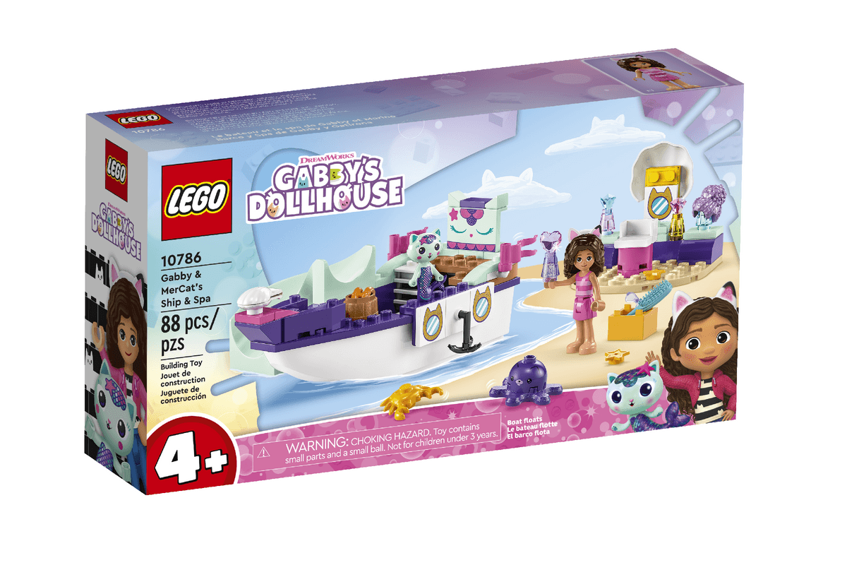 LEGO Gabby & MerCat’s Ship & Spa
