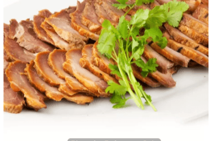 7. BBQ Sliced Pork