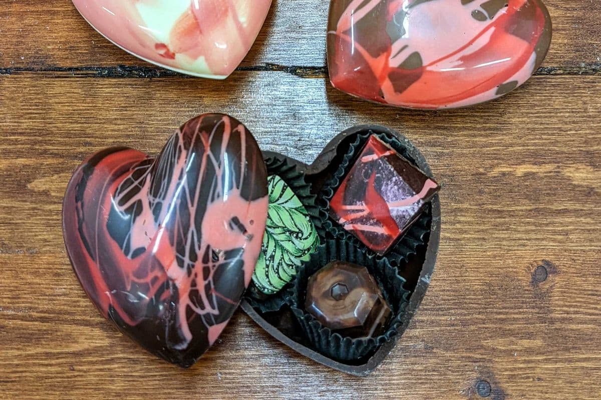 Coffret de chocolats (3 mcx)