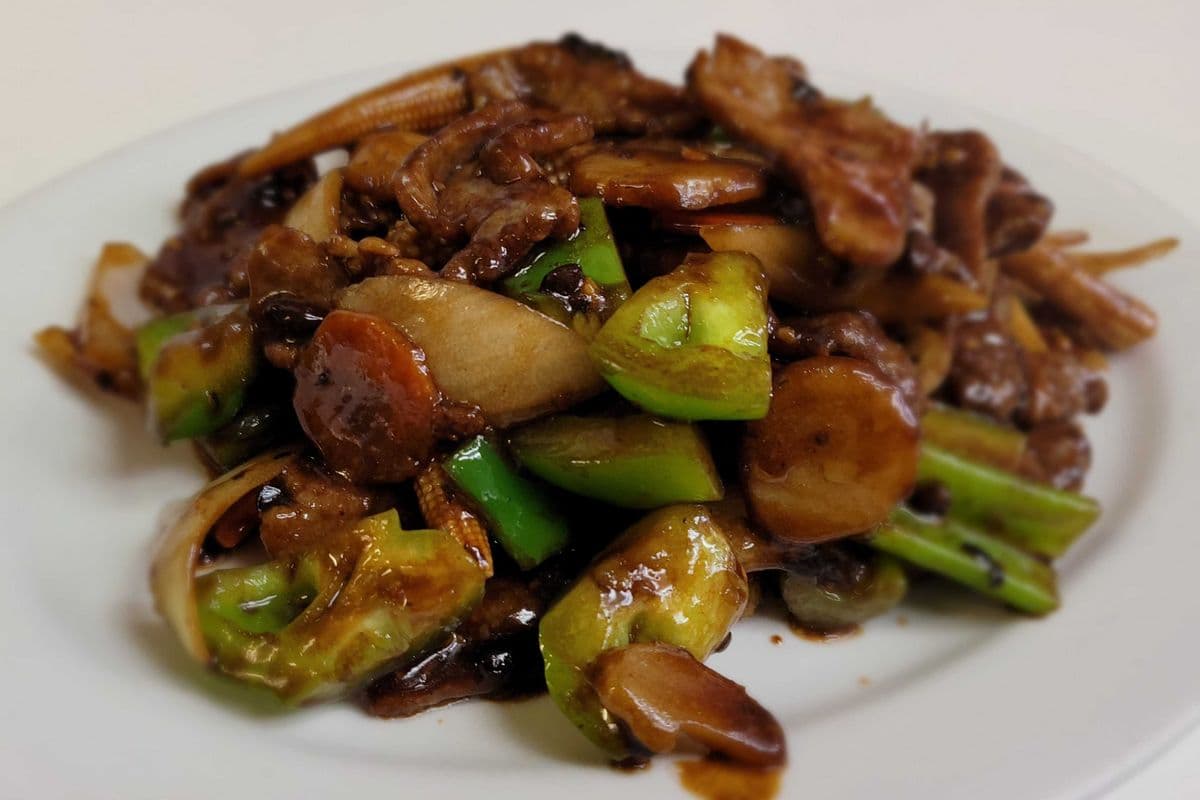 Beef with Black Bean Sauce