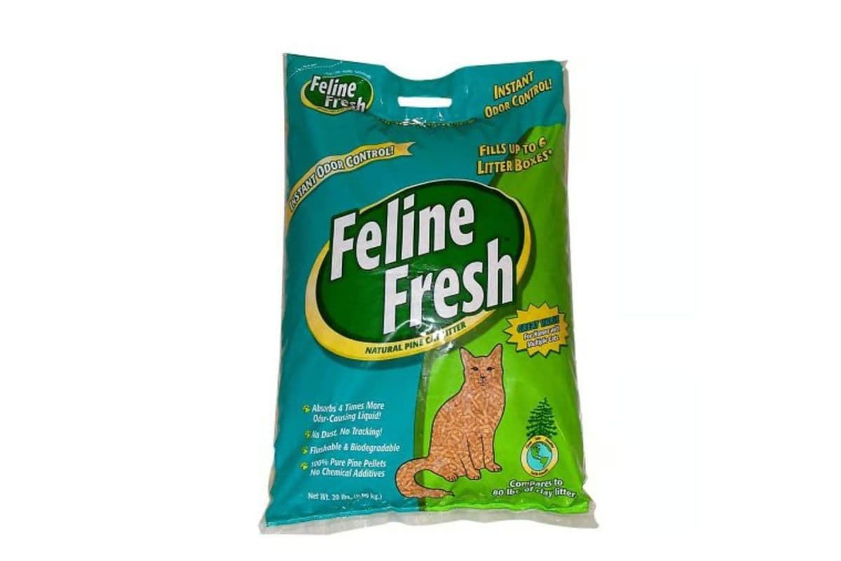 Feline Fresh Pine Pellet Litter 20lb (20 lb)