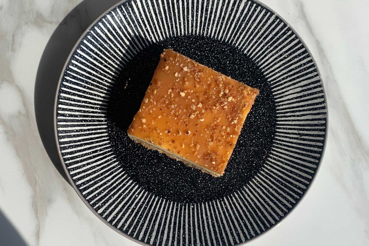 Carré carotte caramel / Caramel Carrot Square
