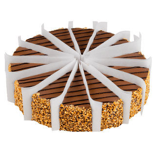 14 slices Chocolate Hazelnut Crunch Mousse (New)