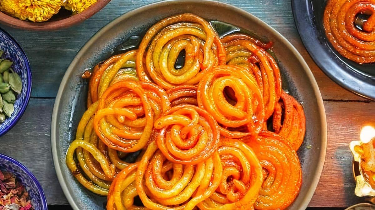 Fresh Jalebi 1LB DESI GHEE