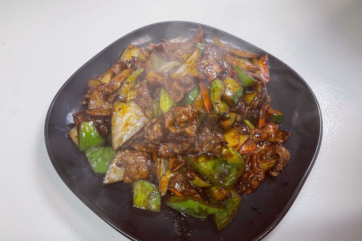Beef with Black Pepper