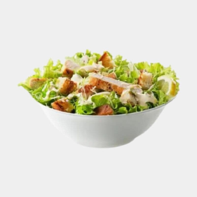 Salade style César au poulet croustillant / Crispy Chicken Caesar Style Salad