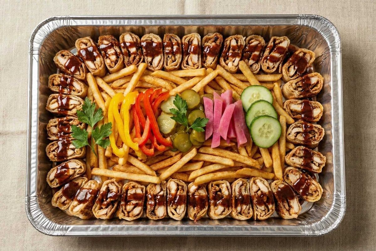 Mixed Shawarma Platter (Feeds 5)