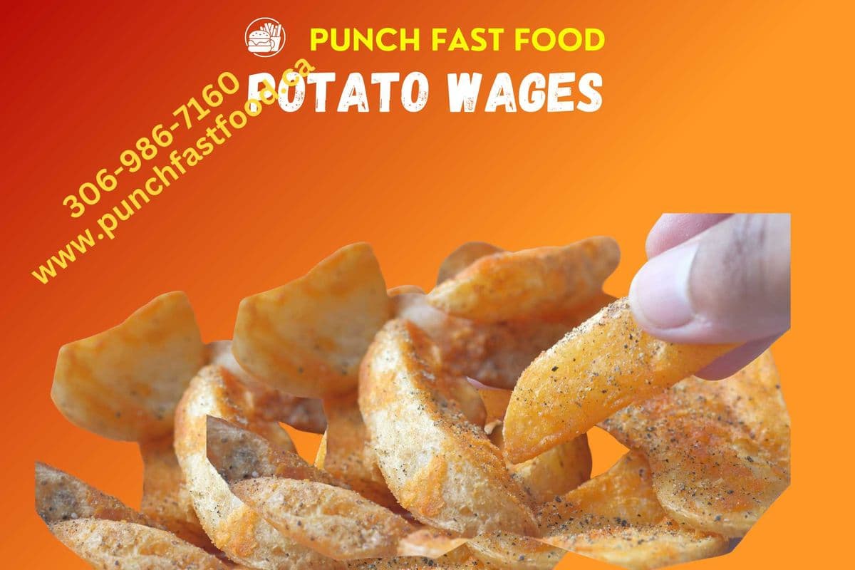 Potato Wedges with Gravy