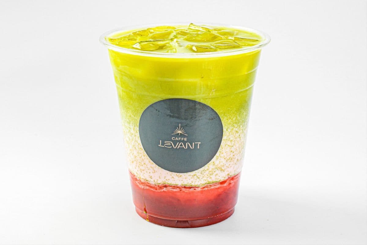 Iced Strawberry Matcha