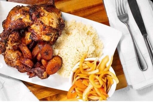 ½ Poulet / ½ Chicken