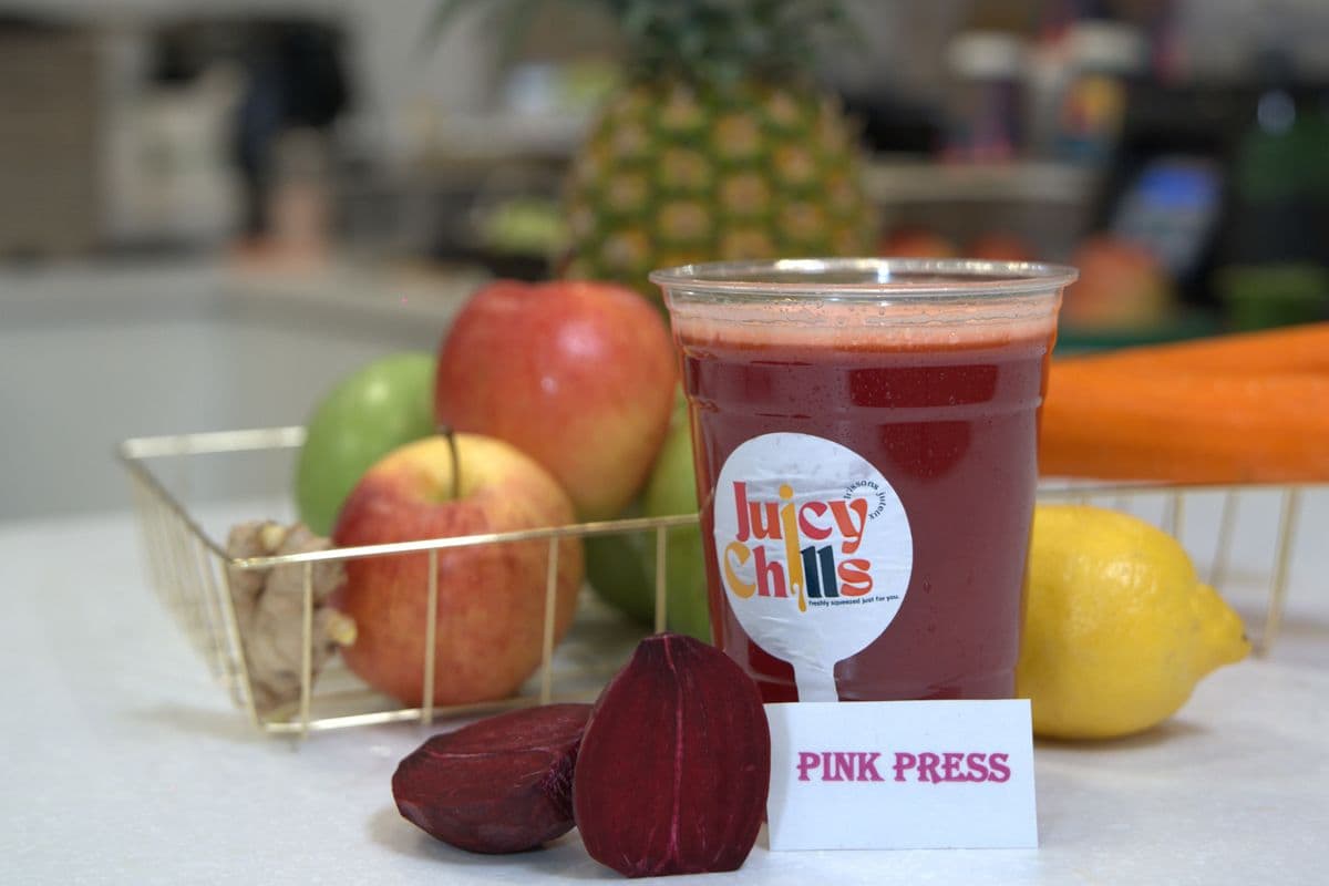 7. Pink Press Juice