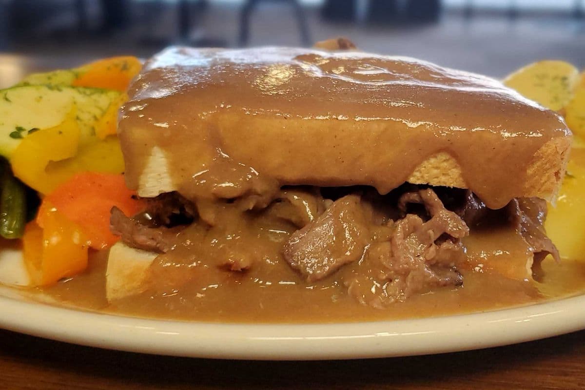 Hot Beef Sandwich