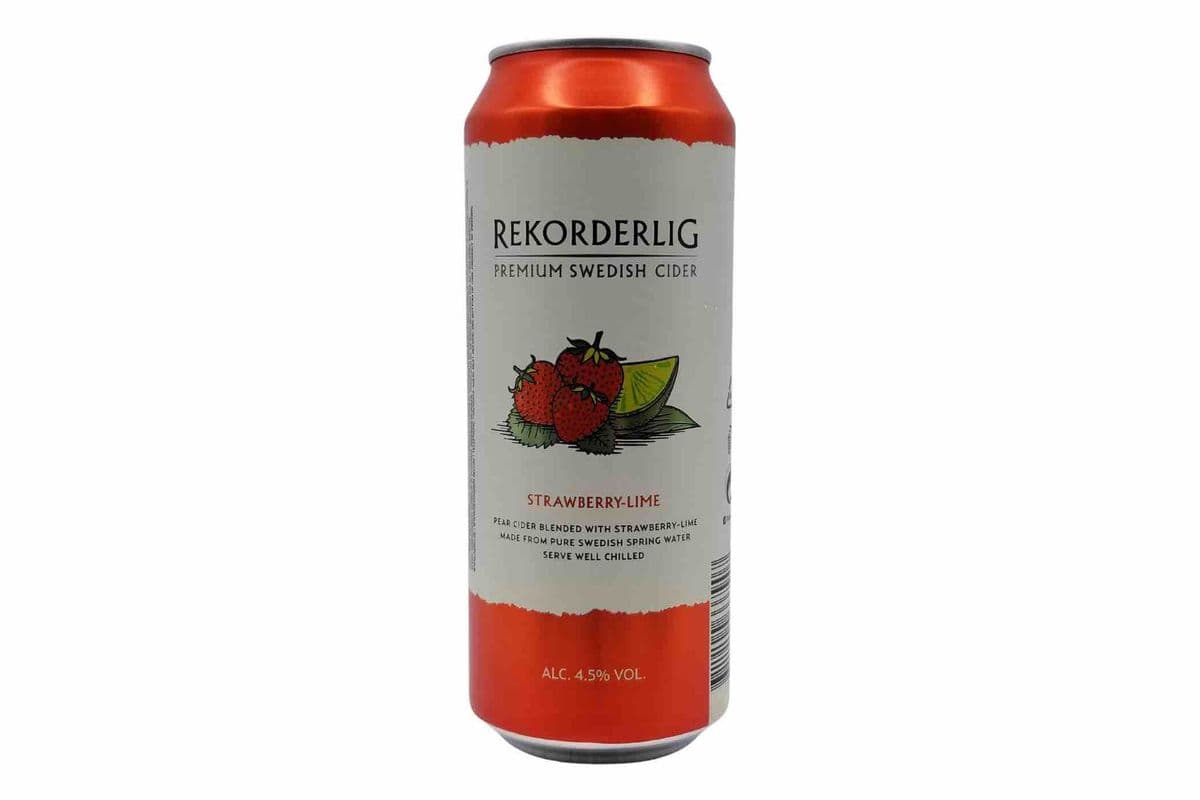 Rekorderlig Strawberry-Lime Cider (1 x 500mL)