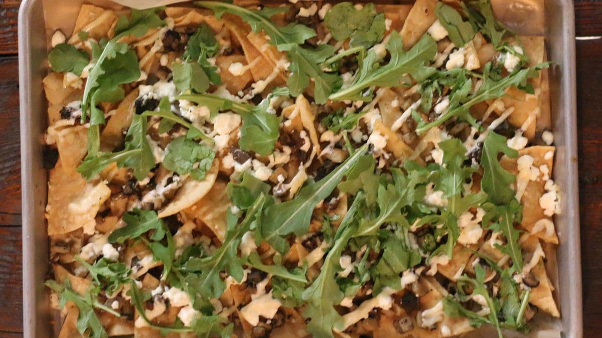 Wild Mushroom & Truffle Nachos