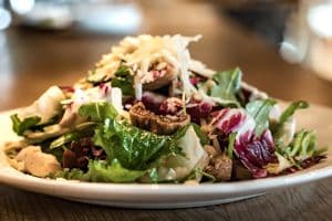 Roast Chicken and Fig Salad