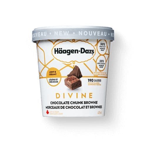 Häagen-Dazs Divine Chocolate Chunk Brownie 450ml
