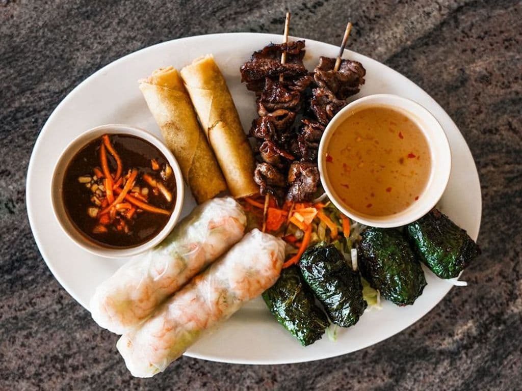 7B. Saigon Appetizer Platter