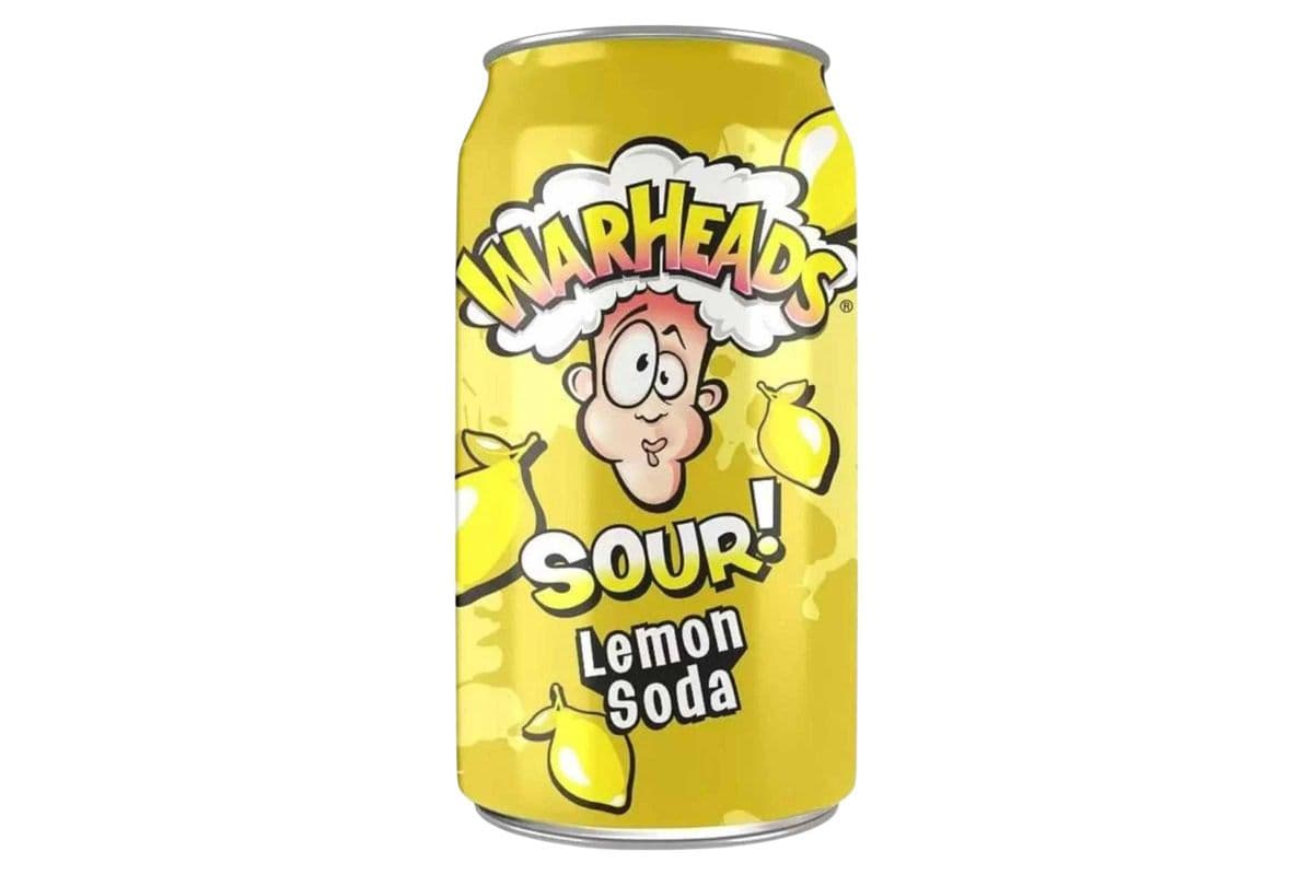 BOGO - Warheads Sour Lemon Soda (355ml)