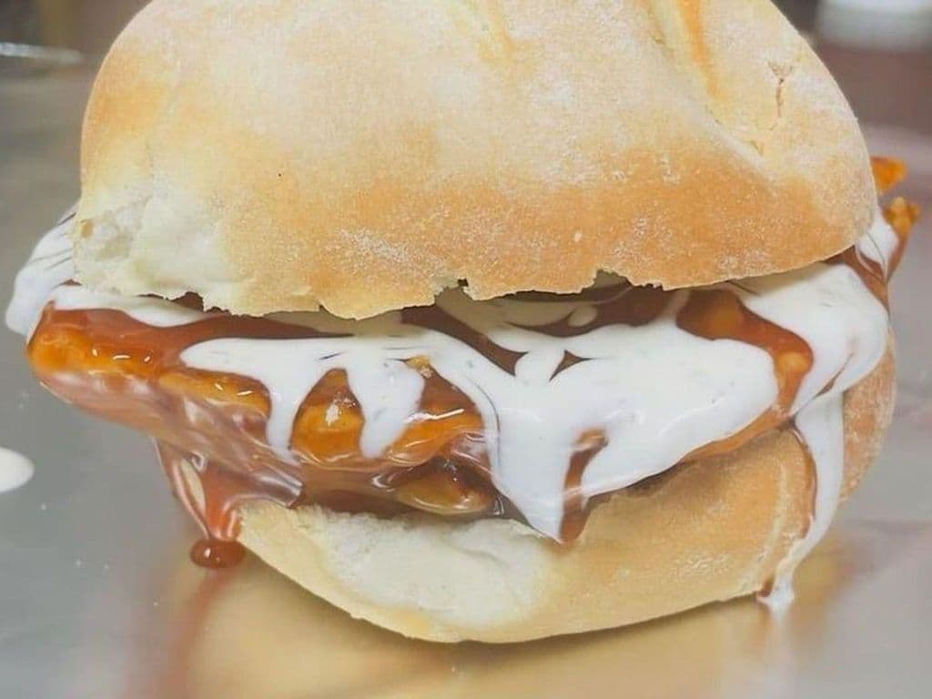 Sloppy Chicken Sandwich