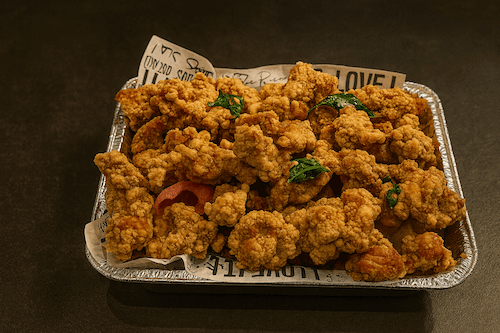 歡樂餐 招牌鹽酥雞(附蝦片) / Salty Peppery Chicken (incl. Prawn Chips)
