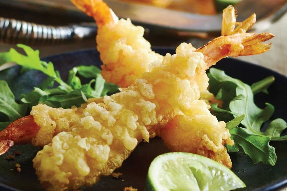 Crevette tempura frit (6 mcx) / Fried Shrimp tempura (6 pcs)