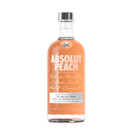 Absolut Peach Vodka (1 Bottle x 750 mL)
