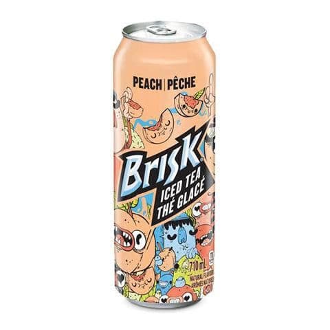 Brisk Peach Tea 710ml