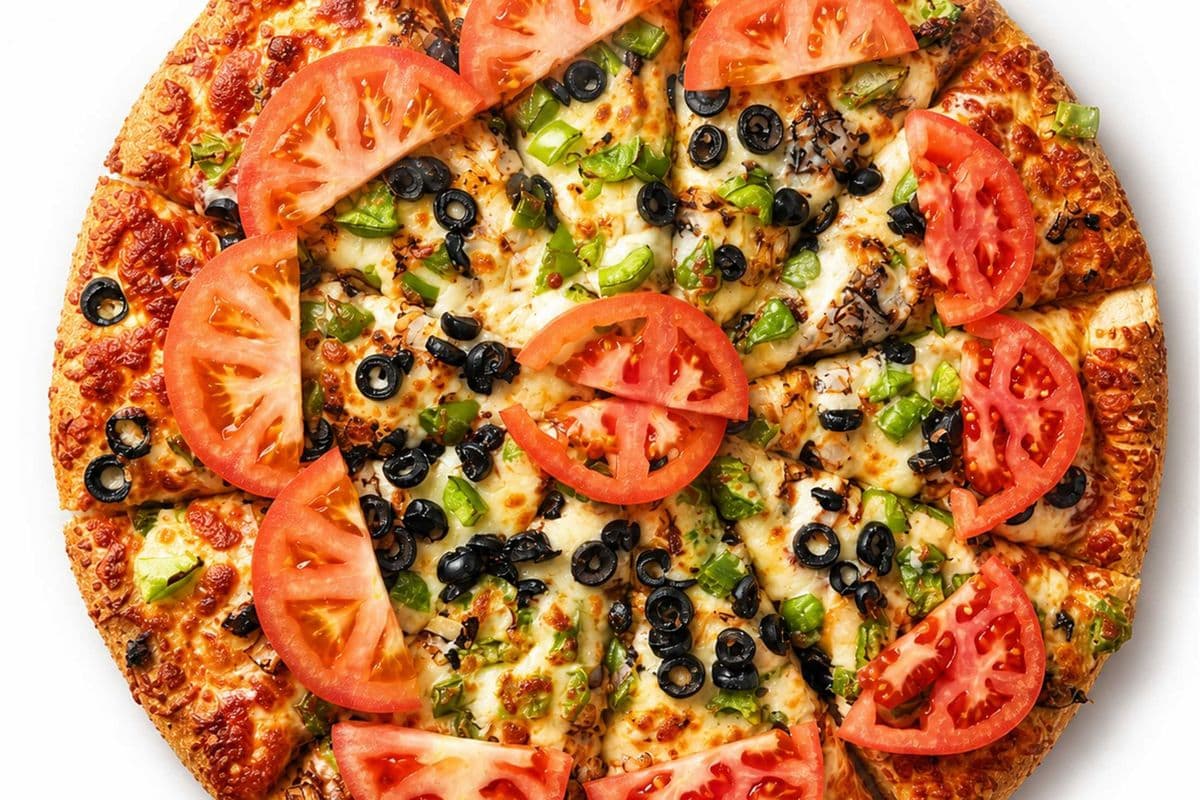 14" Extra-Large 2-For-1 Vegetarian Pizzas