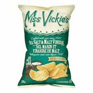 Miss Vickie's Sea Salt & Malt Vinegar Kettle Cooked Chips (1 Bag x 200g)
