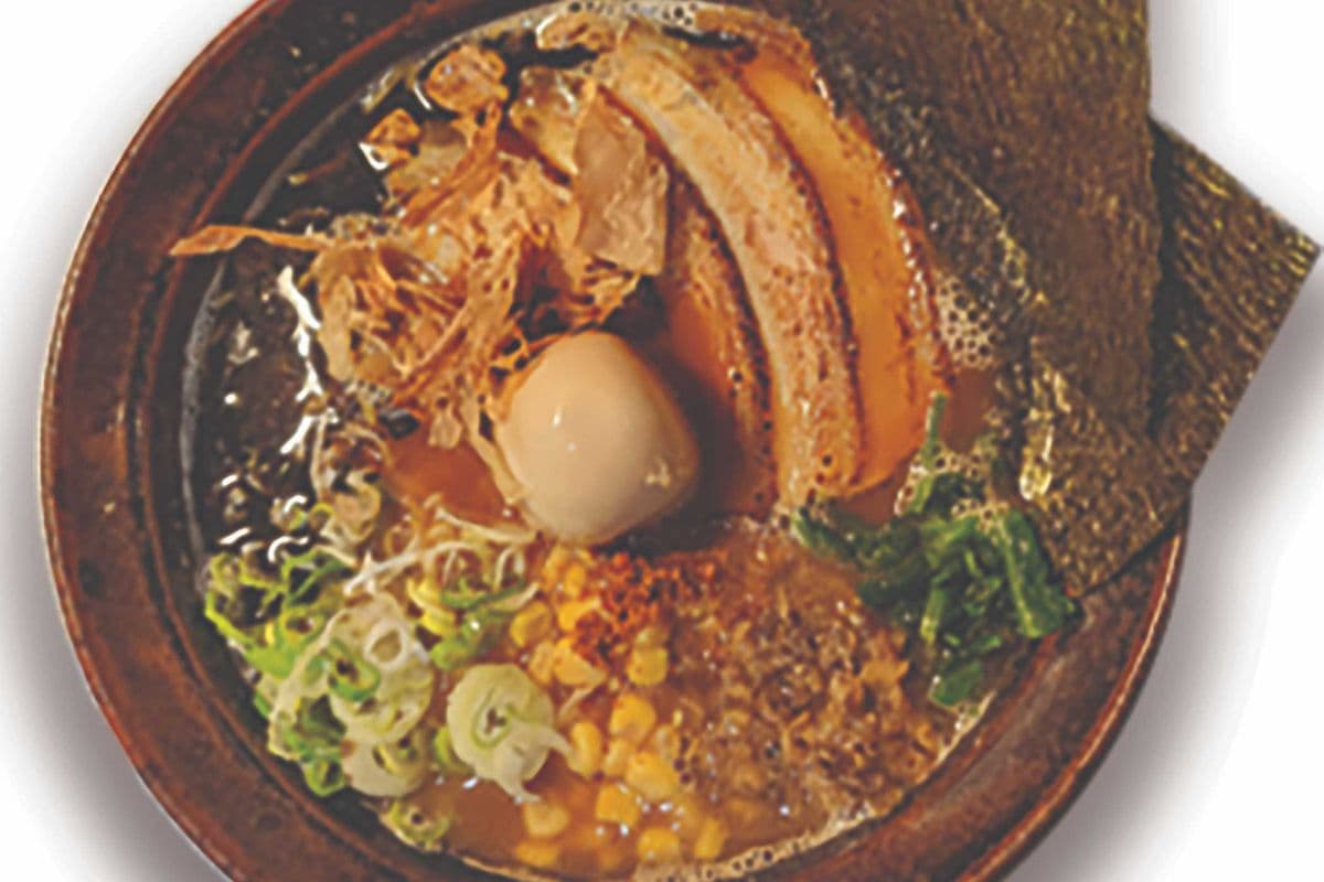 13. Shoyu Black Ramen