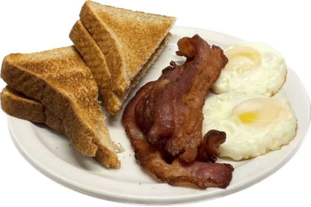 Toast, Eggs, & Meat Combo