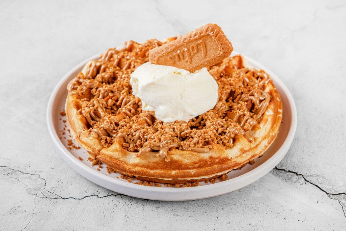Biscoff Waffle