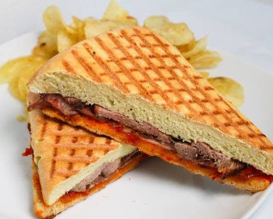 Steak and Havarti Cheese Sandwich