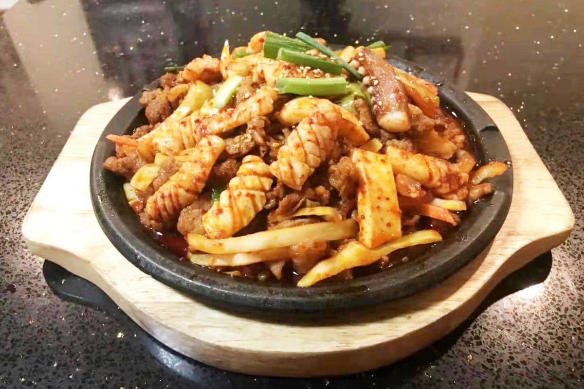 46. Spicy Squid Pork Jungsik