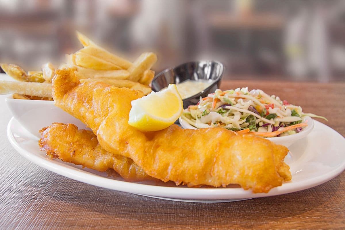 Beer-Battered Fish and Chips