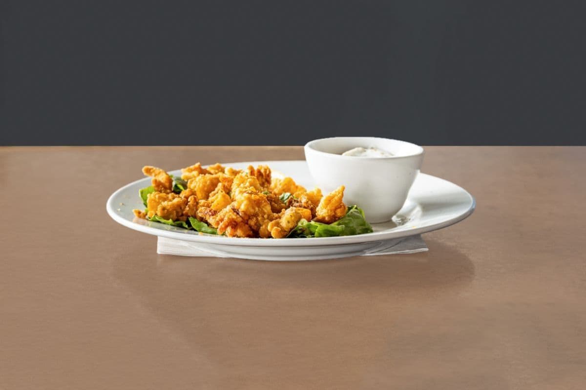 Calamari With Tzatziki