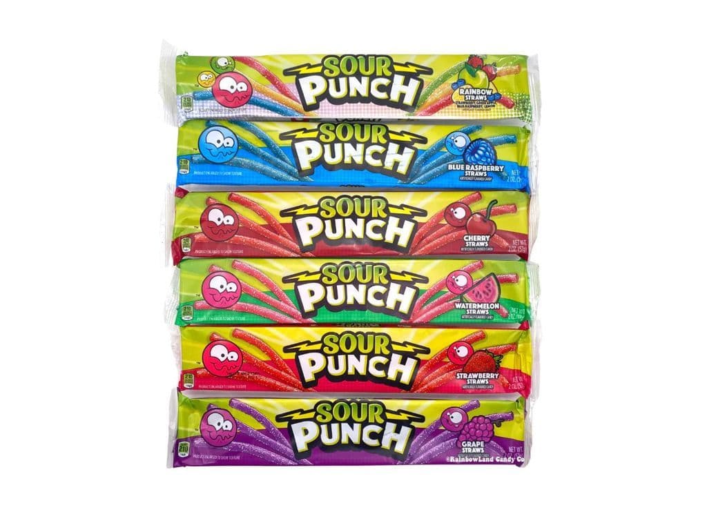 Sour Punch Straw's 57g
