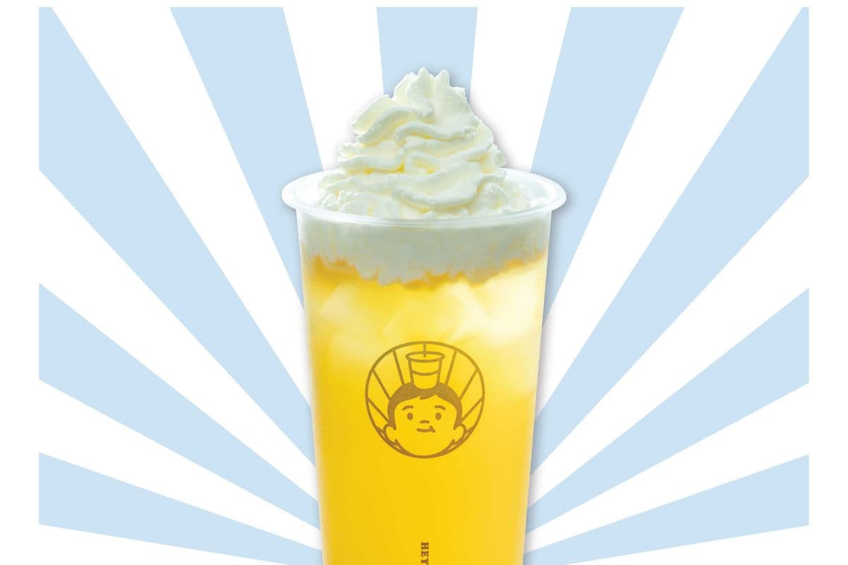 Peach Tea w Whipping Cream 雪顶仙桃