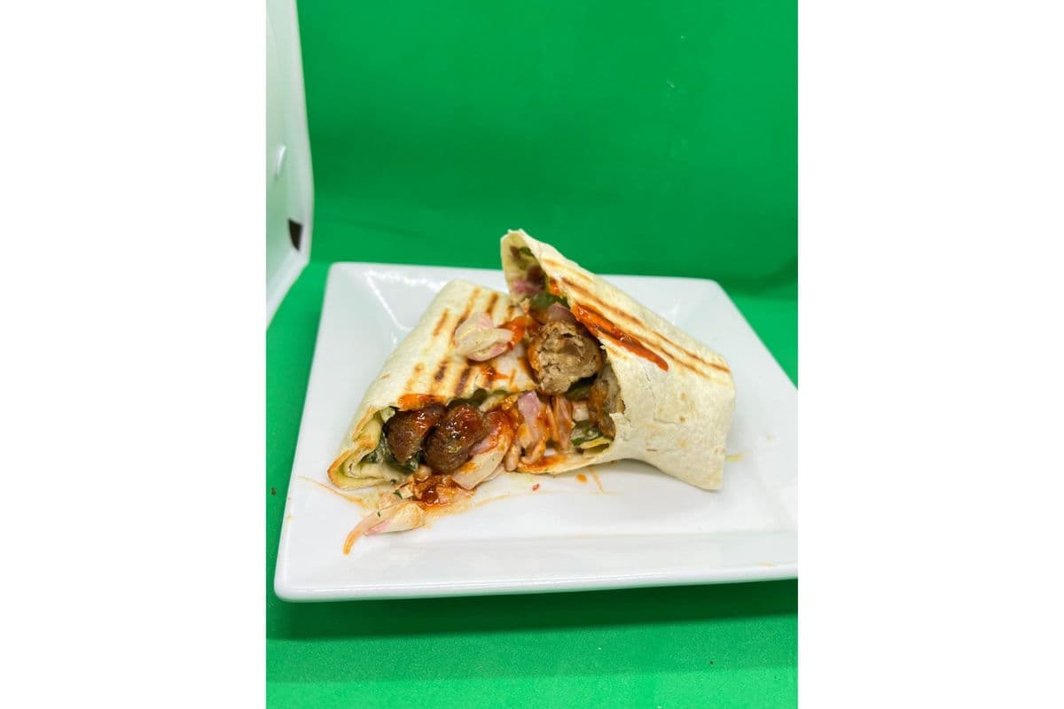 Vegetable Manchurian Wrap