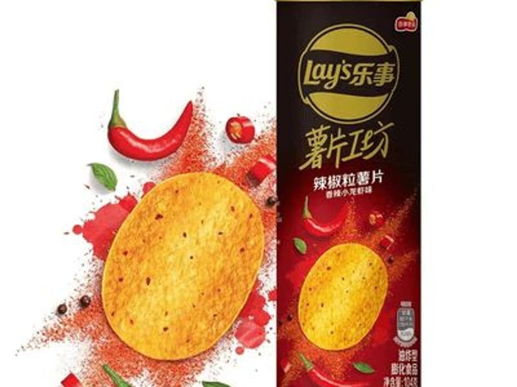 Lays Exotic Stax China (104g) - Chilli Pepper & Prawn