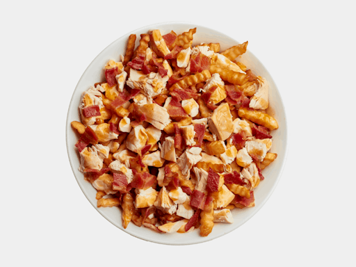 Régulière viande blanche / White Meat Chicken and Bacon Poutine - Regular
