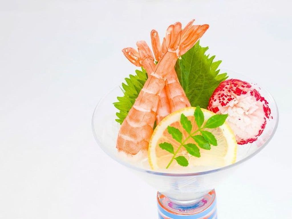 146A.Shrimp Sashimi(5pcs)