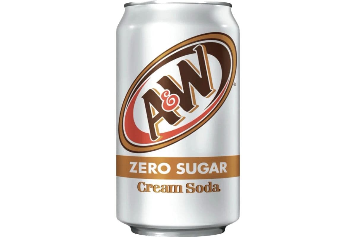 A&W Zero Sugar Cream Soda