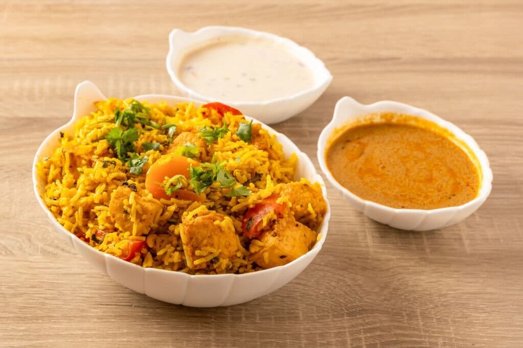 Vijayawada Paneer Biryani (Veg)