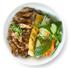 B5. Bun Ga Nuong, Thit Nuong, Cha Gio