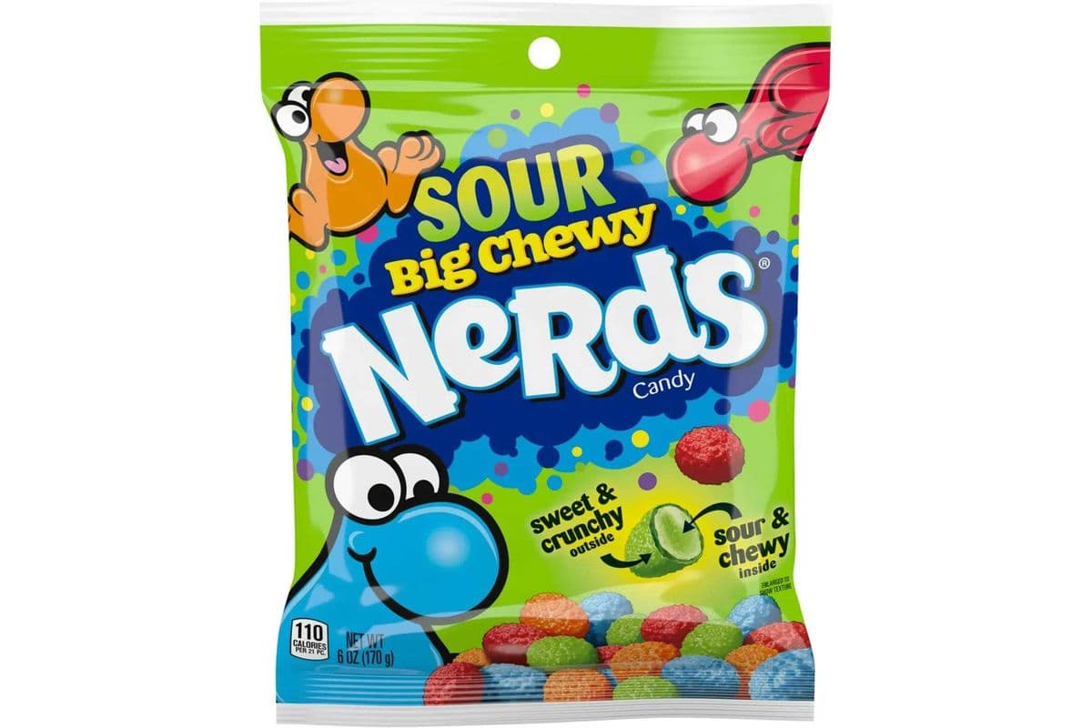 Nerds Gros Moelleux Surs (170g) (140 Cal)