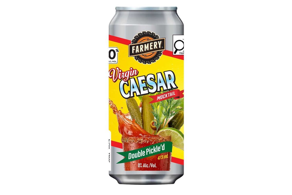 Virgin Caesar Mocktail - DOUBLE PICKLE'D 473ml Single Can (473ml)