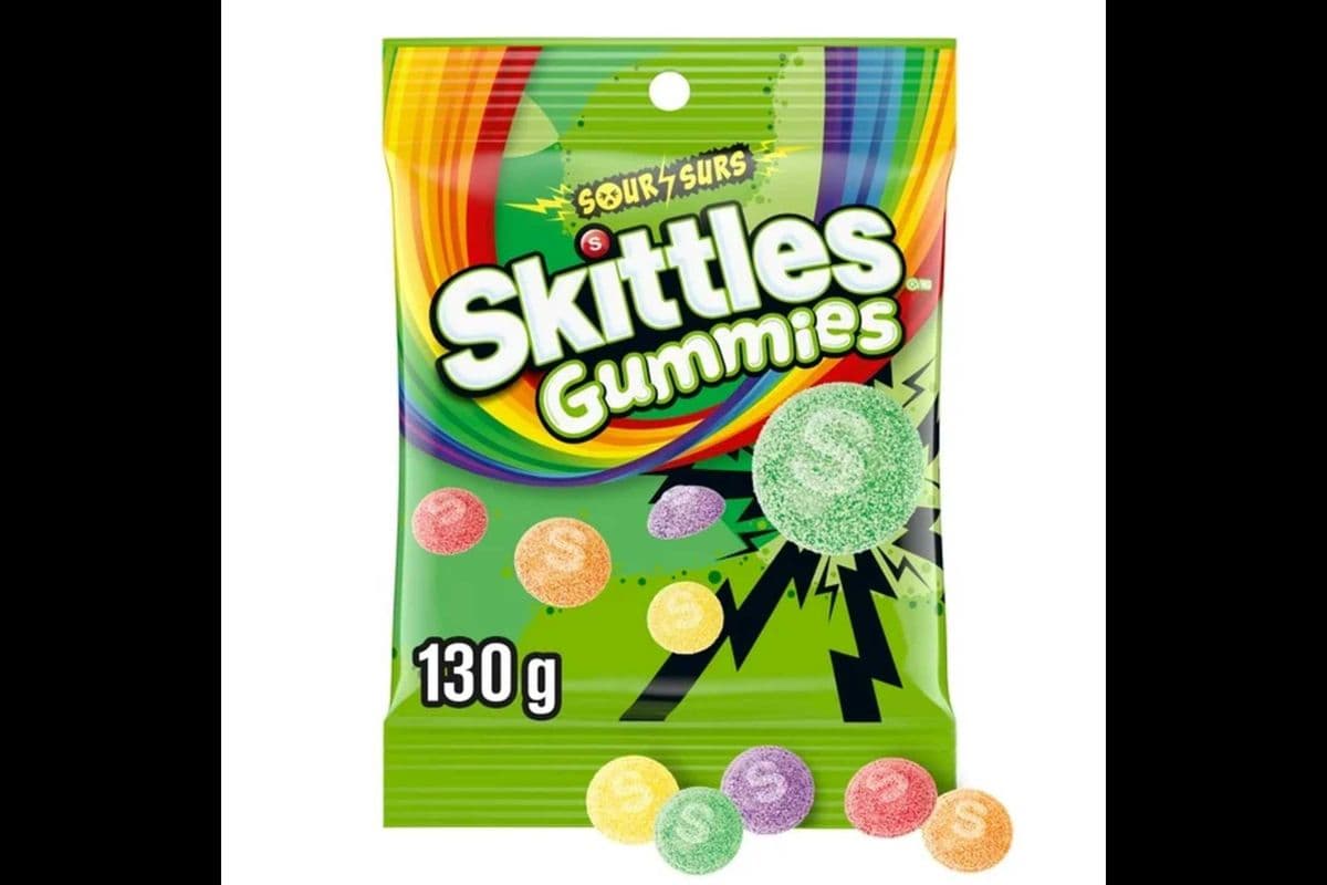 Skittles Gummies Sourz 130g